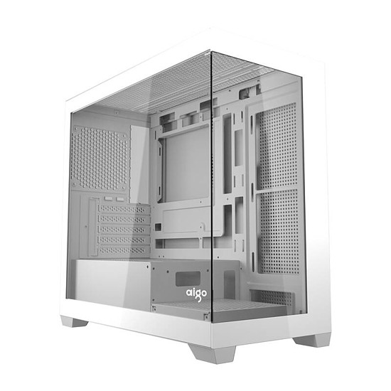 Darkflash C218M számítógépház + 6 ARGB ventilátor fehér (C218M White)