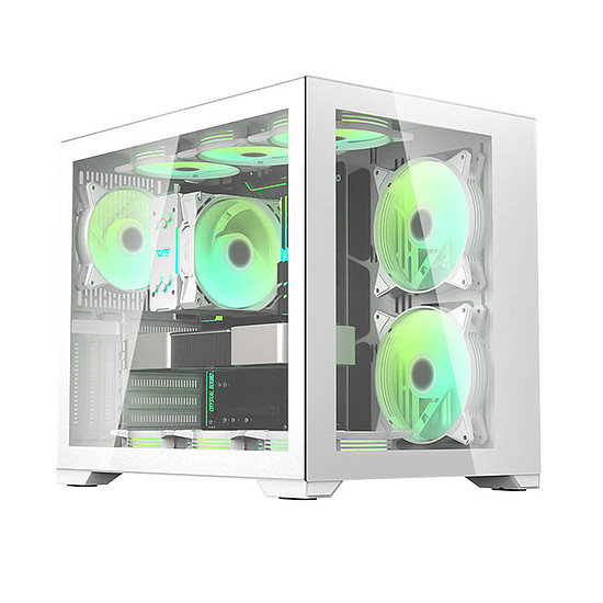 Darkflash C305 ATX számítógépház, Fehér (C305 ATX white)