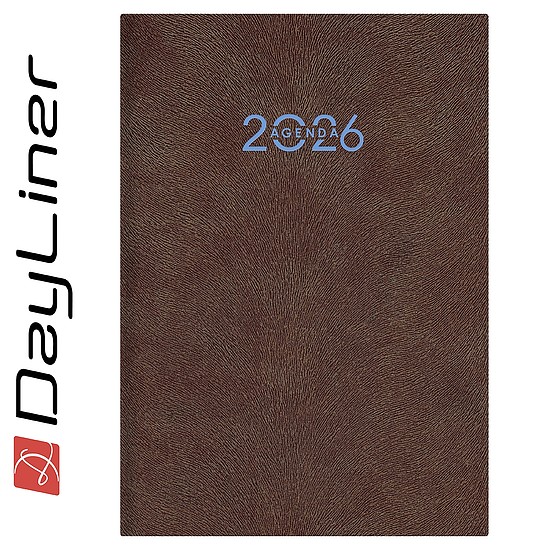 Dayliner agenda Animal A5 heti Bulldog barna 2026