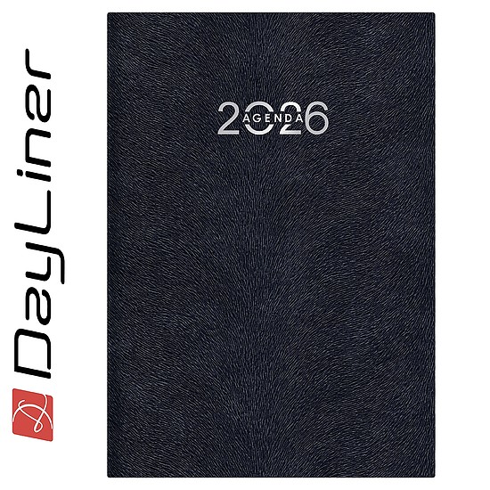 Dayliner agenda Animal A5 heti Toro fekete 2026