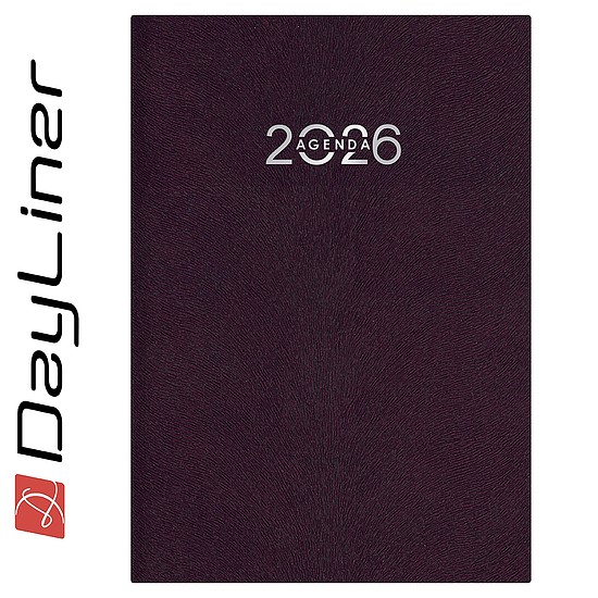Dayliner agenda Animal A5 napi RedPanda bordó 2026
