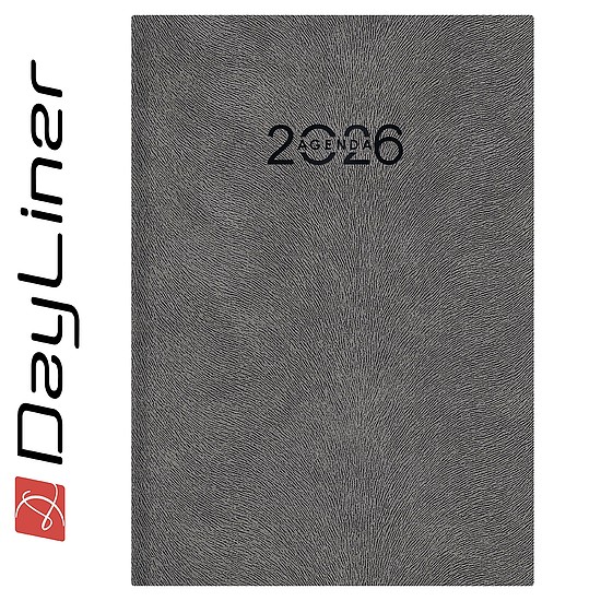 Dayliner agenda Animal A5 napi Wolf szürke 2026
