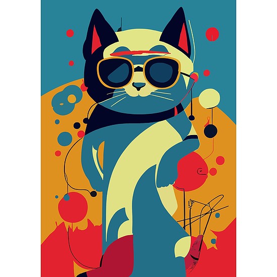 Dayliner agenda Colors A5 heti Astro Cat 2026