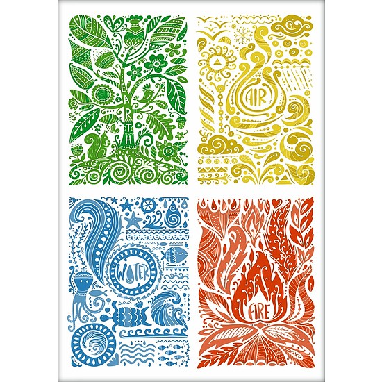 Dayliner agenda Colors A5 heti Elements 2026