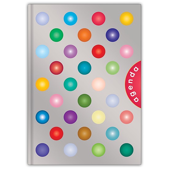 Dayliner agenda Colors A5 heti Magic 2026