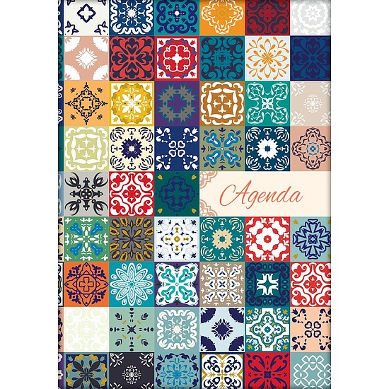 Dayliner agenda Colors A5 heti Mozaik 2026