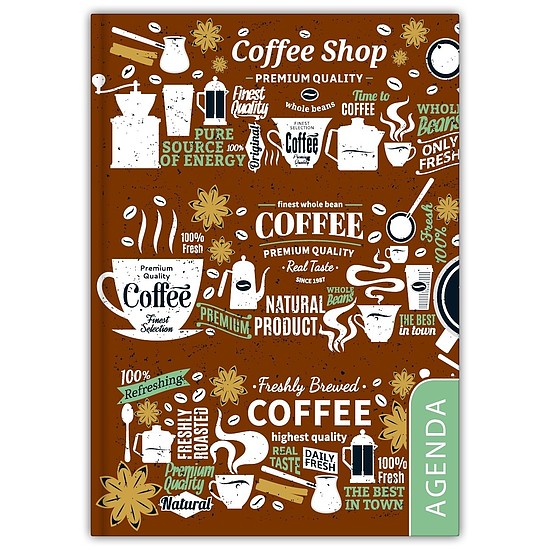 Dayliner agenda Colors A5 napi Coffee 2026