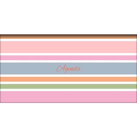 Dayliner agenda Colors fekvő zsebnaptár Stripes 2026