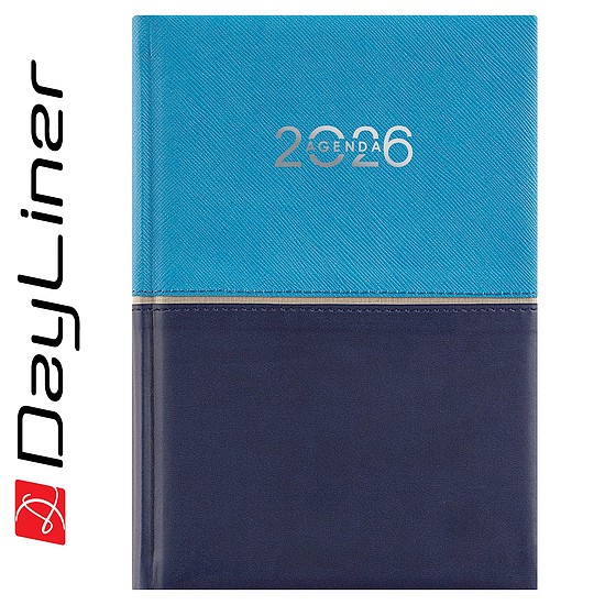 Dayliner agenda Fifty A5 napi kék 2026