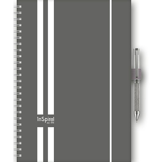 Dayliner agenda InSpiral A5 heti GT szürke-fehér 2026