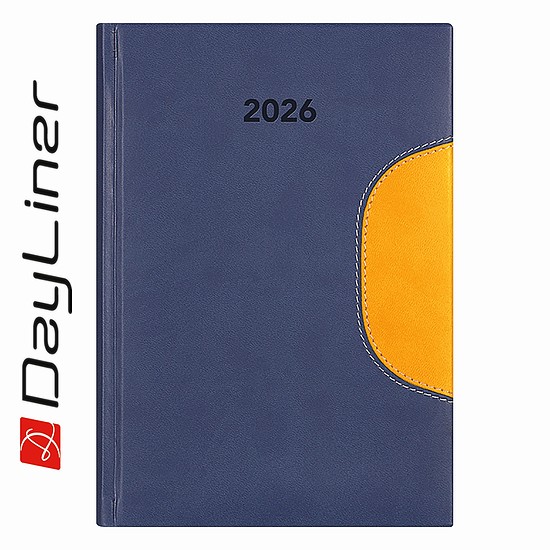 Dayliner agenda Memphis B5 heti kék-sárga 2026