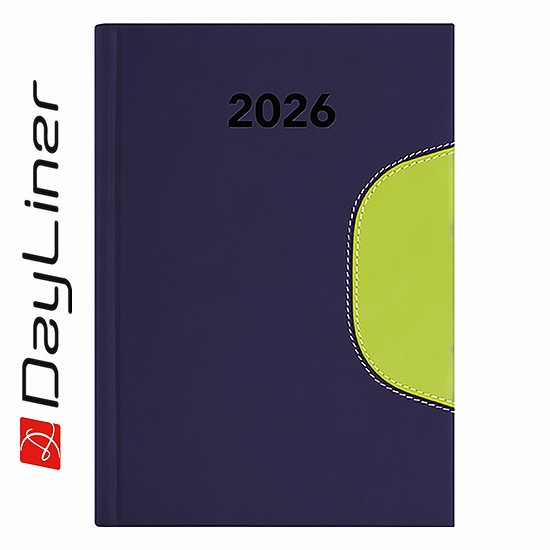Dayliner agenda Memphis B6 heti kék-zöld 2026