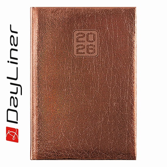Dayliner agenda Mirror B6 heti bronz 2026