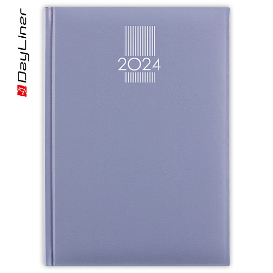 Dayliner agenda MyPastel A5 napi kék 2024