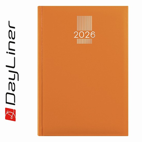 Dayliner agenda MyPastel A5 napi narancs 2026