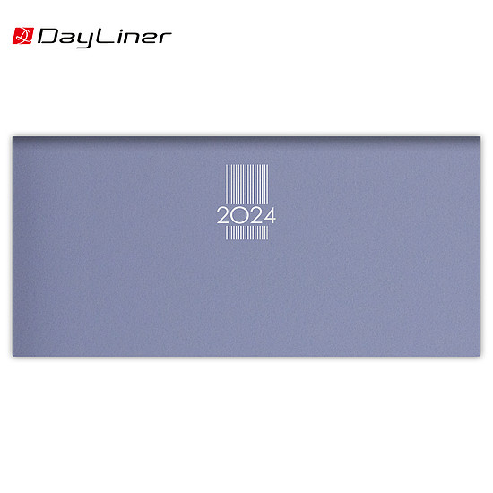 Dayliner agenda MyPastel fekvő zsebnaptár kék 2024
