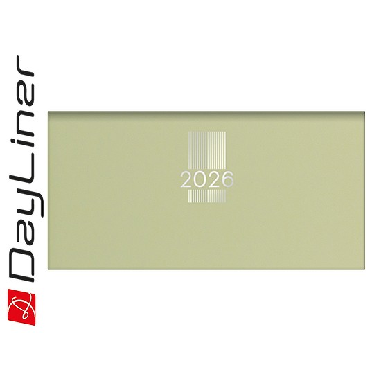 Dayliner agenda MyPastel fekvő zsebnaptár világoszöld 2026