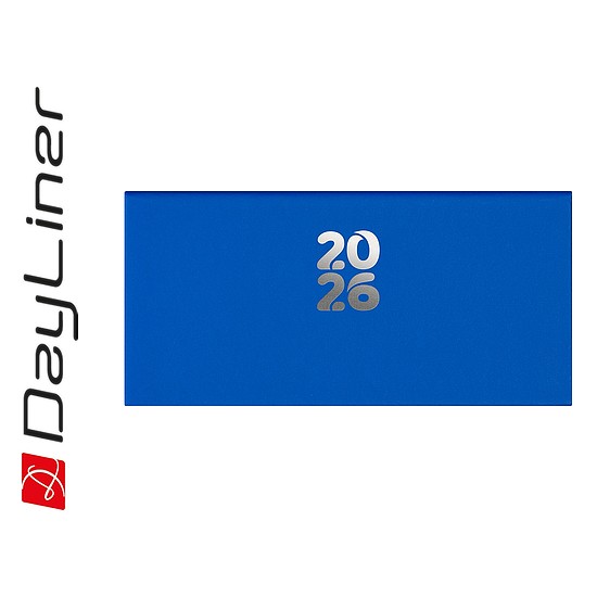 Dayliner agenda Pannon fekvő zsebnaptár kék 2026
