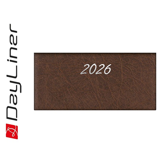 Dayliner agenda Rebel A5 napi antracit 2026