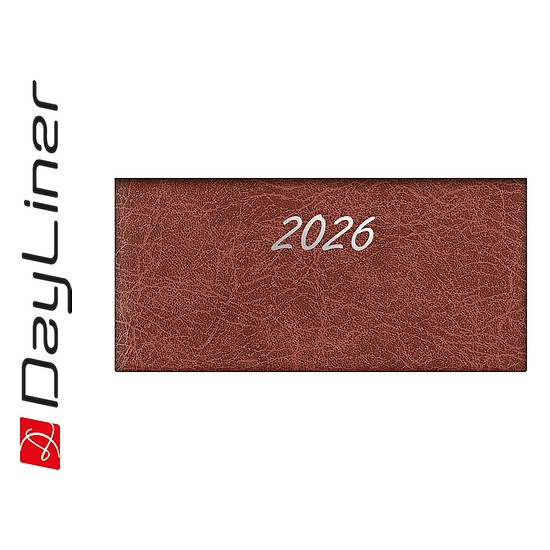 Dayliner agenda Rebel A5 napi bordó 2026