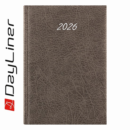 Dayliner agenda Rebel B5 heti szürke 2026