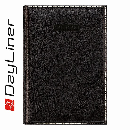 Dayliner agenda Sherwood B5 heti fekete 2026