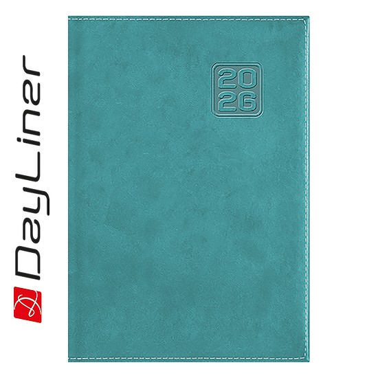 Dayliner agenda Square B6 heti türkiz 2026