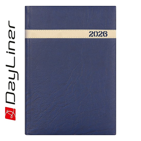 Dayliner agenda The Boss A5 napi kék 2026