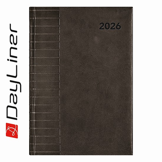 Dayliner agenda Tucson A5 napi fekete 2026