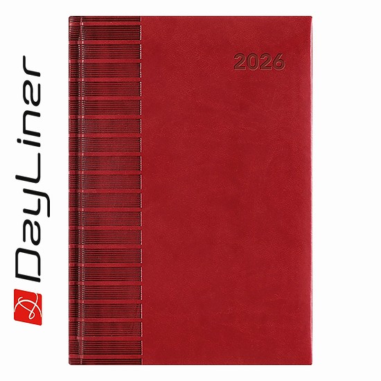 Dayliner agenda Tucson A5 napi piros 2026