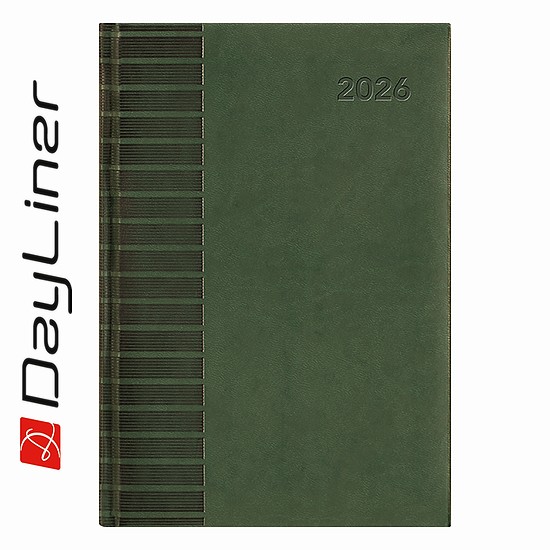 Dayliner agenda Tucson A5 napi zöld 2026