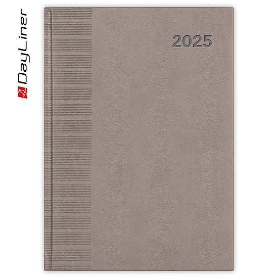 Dayliner agenda Tucson B5 heti szürke 2025
