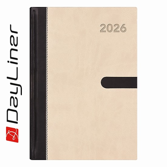 Dayliner agenda Winner A5 heti bézs 2026