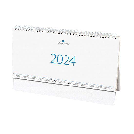 Dayliner asztali naptár Club 320x150mm álló háttal 2024