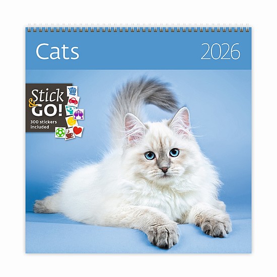 Dayliner falinaptár Cats LP 2026