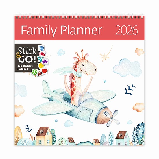 Dayliner falinaptár Family Planner LP 2026