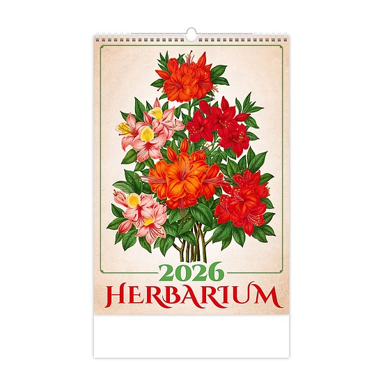 Dayliner falinaptár Herbarium 2026