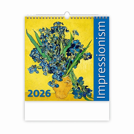 Dayliner falinaptár Impressionism 2026