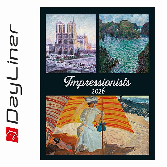 Dayliner falinaptár Impressionists 2026