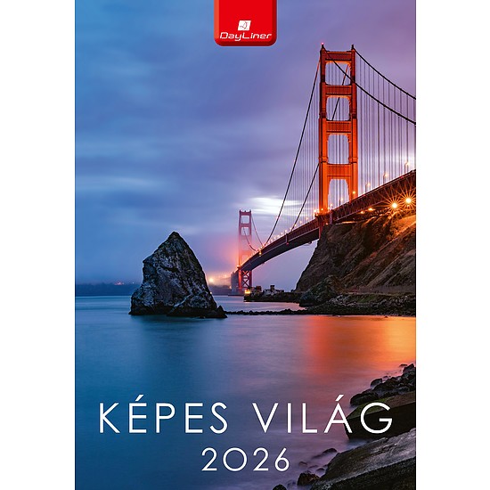 Dayliner falinaptár Képes Világ B4 2026