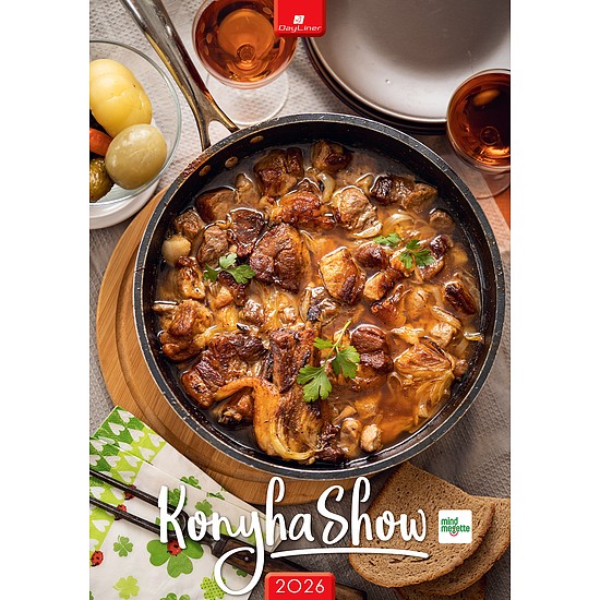 Dayliner falinaptár KonyhaShow - Mindmegette - B3 2026