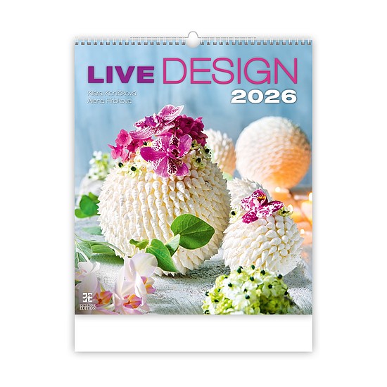 Dayliner falinaptár Live Design - Exclusive Edition 2026