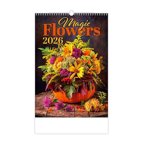 Dayliner falinaptár Magic Flowers 2026