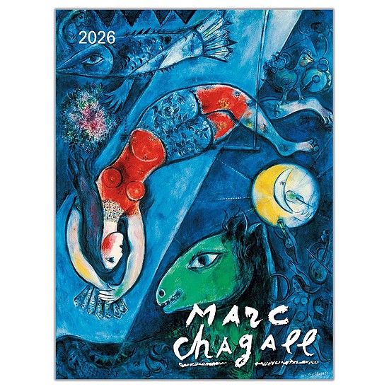 Dayliner falinaptár Marc Chagall 2026
