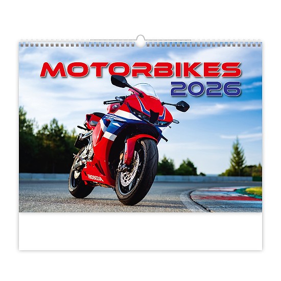Dayliner falinaptár Motorbikes 2026
