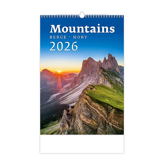 Dayliner falinaptár Mountains 2026