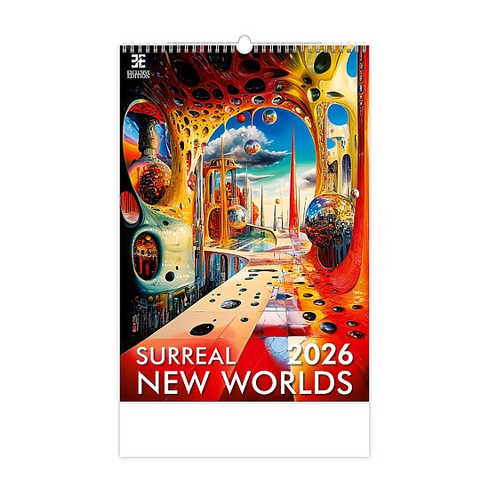 Dayliner falinaptár Surreal New Worlds - Exclusive Edition 2026