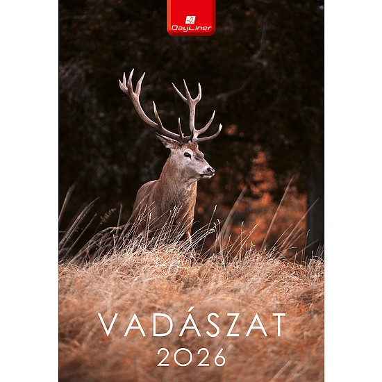 Dayliner falinaptár Vadászat B4 2026