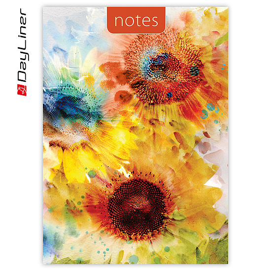 Dayliner notes Colors A5 vonalas Sunflower