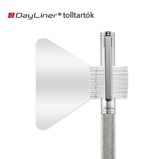 Dayliner napló tolltartó (fehér)